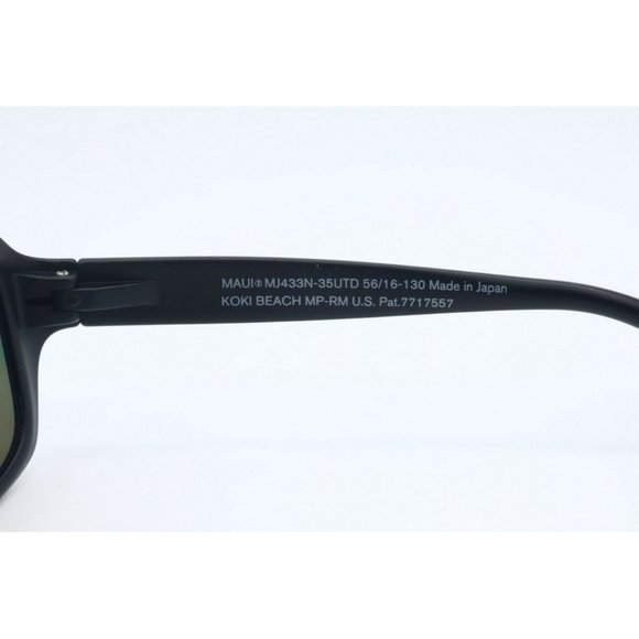 Maui Jim Manchester United MJ 433N-35UTD Black Sunglasses Red Polarized Lens (C) - Picture 5 of 7